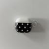 Applicable To Apple AirPods 1 /1 Generation Simple Polka Dot Contrasting Headset Cover PRO1 Bluetooth Protective Cover PRO1 Anti-drop