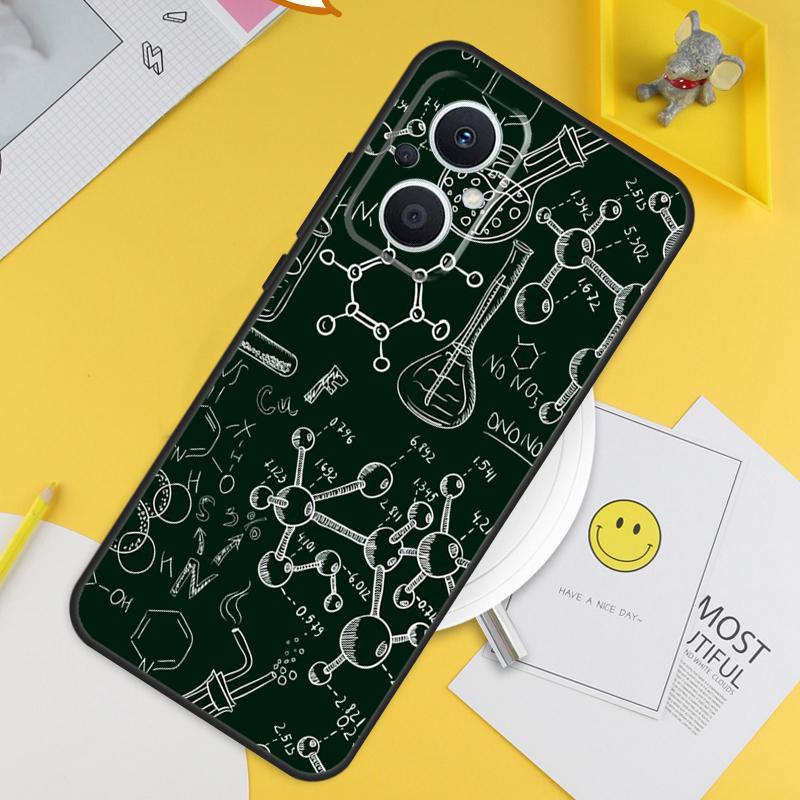 Vintage Chemistry Laboratory For OPPO Reno 8T 11F 12F 13F 14F 7 8 Lite 10 11 12 13 14 Pro OPPO Find X9 X8 X5 X6 Pro Case
