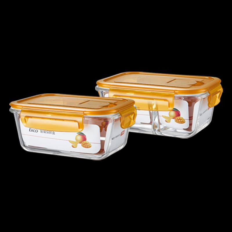 Corning VISIONS Microwave Glass Food Container Set