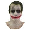 Halloween Horror Green-Haired Clown Mask LED Light-Up Soul-Return Clown Mask cosplay Clown latex mask