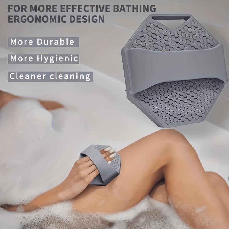 Silicone Multi-purpose Scrubbing Brush, the Ultimate Bath Scrubbing Tool, a Multifunctional Cleaning and Back Scrubbing Device