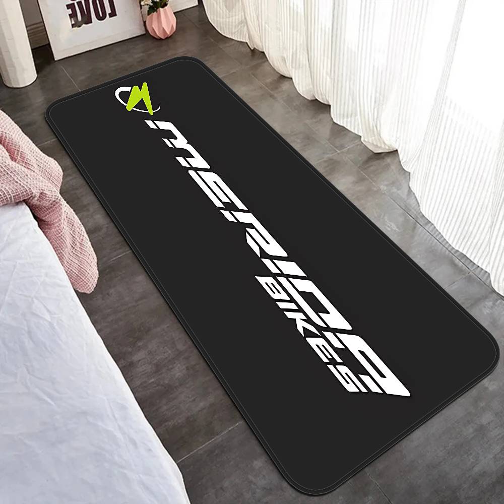 Bicycle Brand Merida Door Mat Washable Non-Slip Living Room Sofa Chairs Area Mat Kitchen Doormat Area Rug