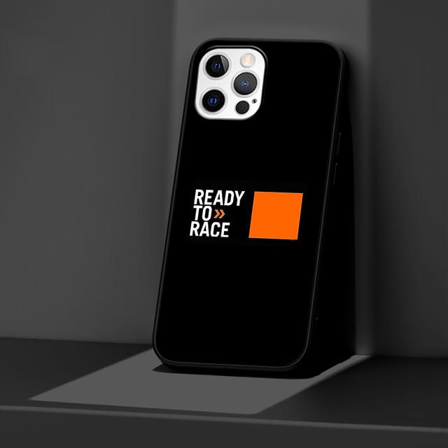 Ready To Race Case For Iphone 14 13 11 12 Pro Max Xr 7 8 +X 6 6s Plus Xs Se 2020 Coque Black Soft Phone Cover Silicone Funda