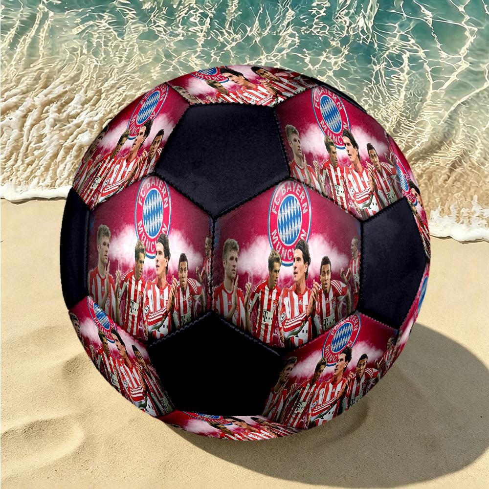 1 pz Pallone da Calcio Standard Misura 5 Stadio Bayern Monaco, Pallone da Calcio Resistente per Allenamento Scolastico, Parco e Intrattenimento Quotidiano zq71410