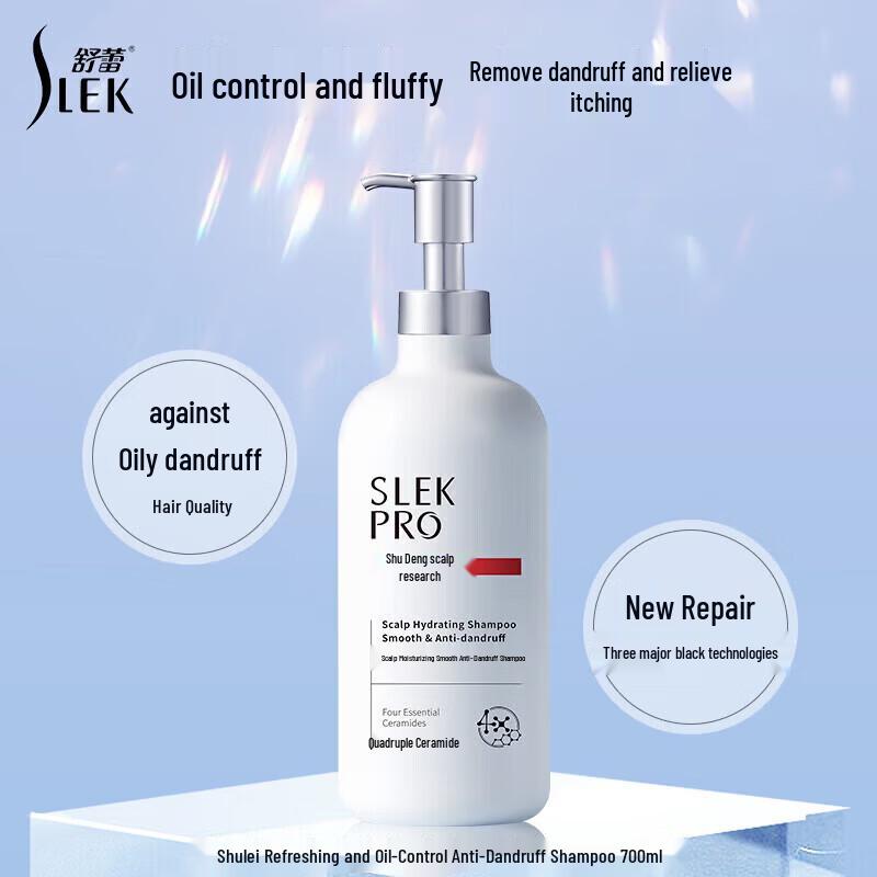 SLEK Scalp Refreshing Oil Control Anti-Dandruff Shampoo