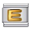 Trendy Italian Charms Bracelet 26 English A-Z Letter Custom Gold Color DIY Jewelry Making Gift Hand Bangle Chain Jewellry