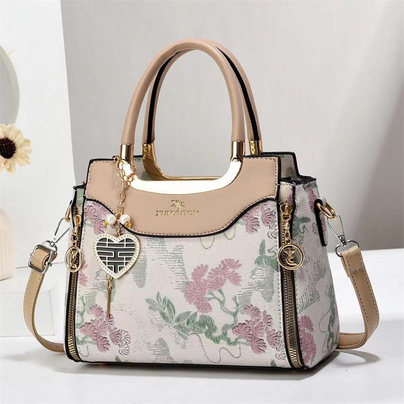 Damenmode Trendige Große Kapazität Schulter Crossbody Tasche Luxus Bedruckte Handtasche