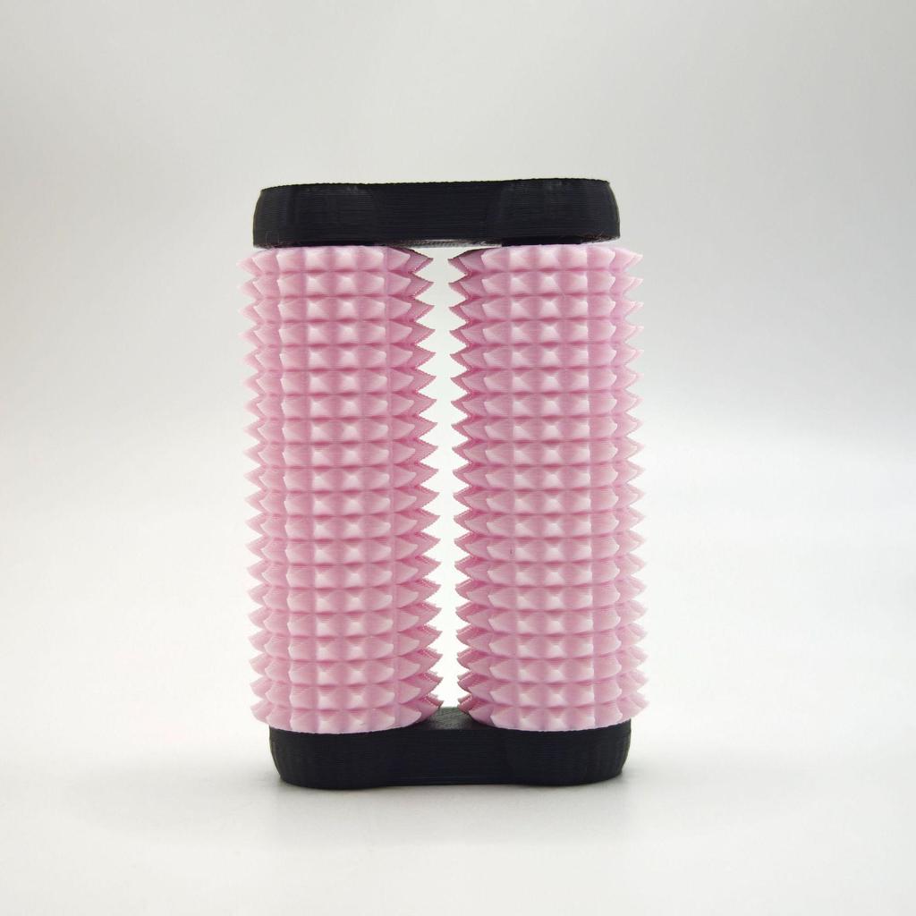 3D Spiky Ratchet Roller Decompression Toy: Rotatable Handheld Gift