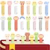 100/200pcs 10.5cm Paper Ruler Bookmarks Cute Animal Pattern Multifunctional Ruler Bookmark Stationery Gift Rewards for Students
