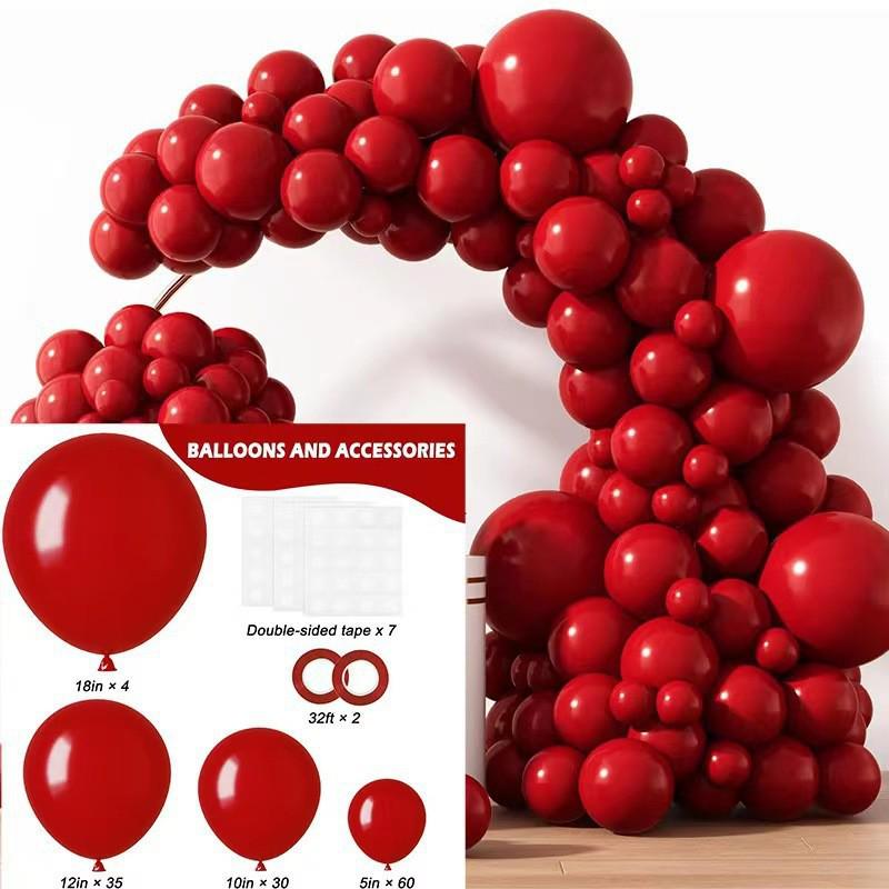 Conjunto de Balões Macarons Matte e Metálicos para Decorações de Festa de Aniversário Multicena