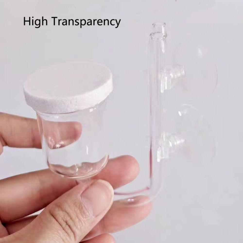 Efficient Oxygenating Transparent CO2 Diffuser Purifier Aquarium Atomizer  Aquarium Use