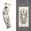 1Pc Arm Covers Flower Cooling Arm Tattoo Sleeve Uv Protection Cycling Gloves Unisex Sunscreen Sleeve Sunscreen Arm Warmers