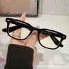 New women's anti-blue glasses frame women's high-end sense fashion and thin anti-ultraviolet glasses can be matched with myopia glasses