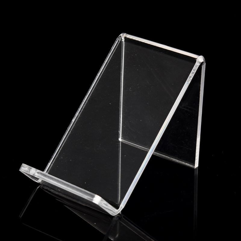 Transparent Acrylic Phone Stand with Multi-Function Display and Holder