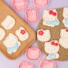 Hello Kitty Heart Cookie Mold Set