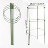 Plastic Flower Stand Rings Green Garden Supplies Decorative Trellis Bracket Climbing Vine Rack Potted Support Frame Tomato Cage