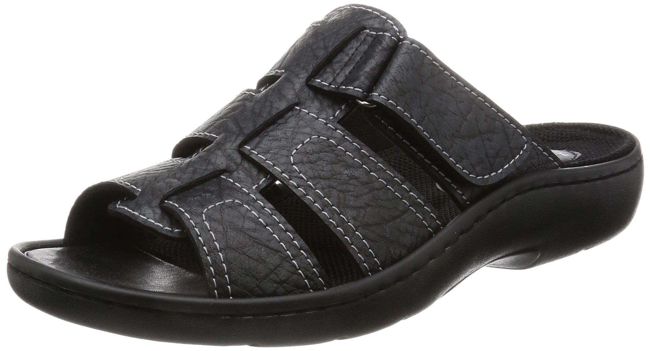 

Pansy Office Size FP9045 Men s Sandals, Black, L, чёрный