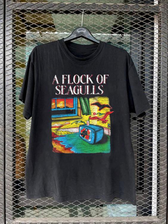 A Flock of Seagulls I Ran T Shirt KK566 Unisex T-Shirt S