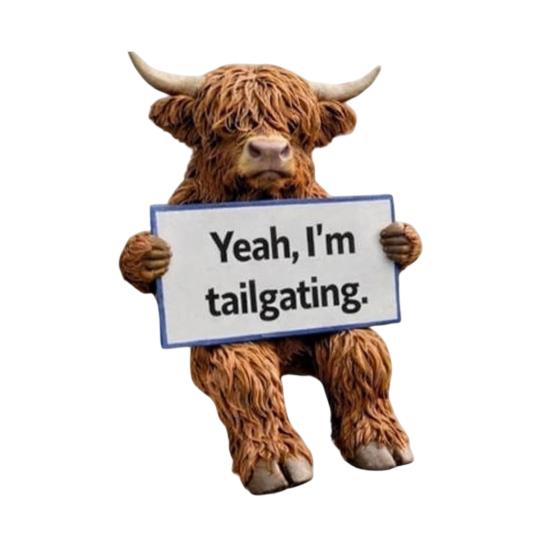 

Highland Buddy Cattle Tow Resin Highland Cow Hitch Hitch Cover Weather Resistant F