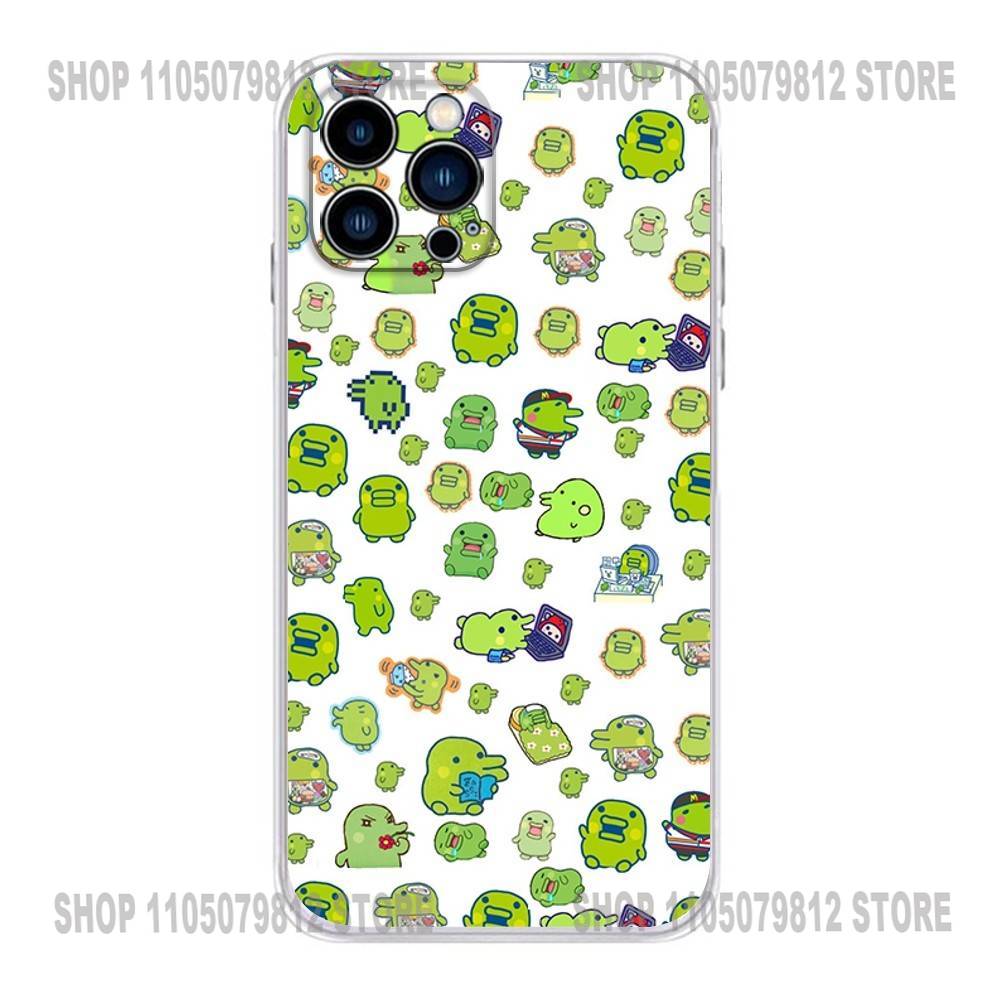 Game T-Tamagotchi K-Kuchipatchi Phone Case For iPhone 17 16,15,14,13,12,11 Plus,Pro,Max,XR,Plus,E,Mini Transparent Soft Cover
