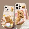 Applicable To Apple 11/11pro Mobile Phone Case Cartoon Personality 11promx Butter Bear Transparent Xiaomi Mobile Phone Case