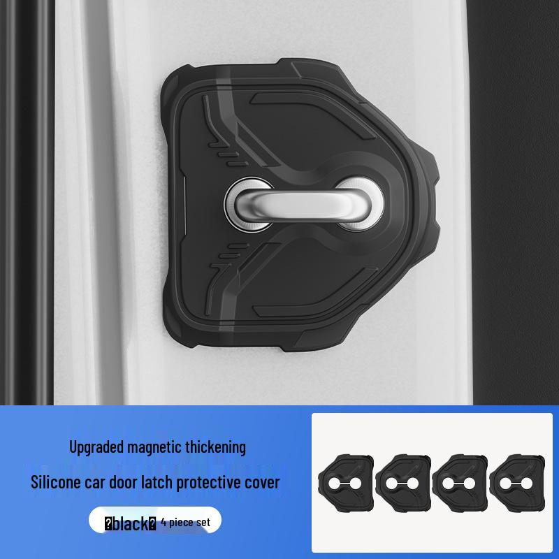 

Subaru Car Door Lock Anti-Collision Protective Sleeve & Pad 73.8*78.5 mm чорний