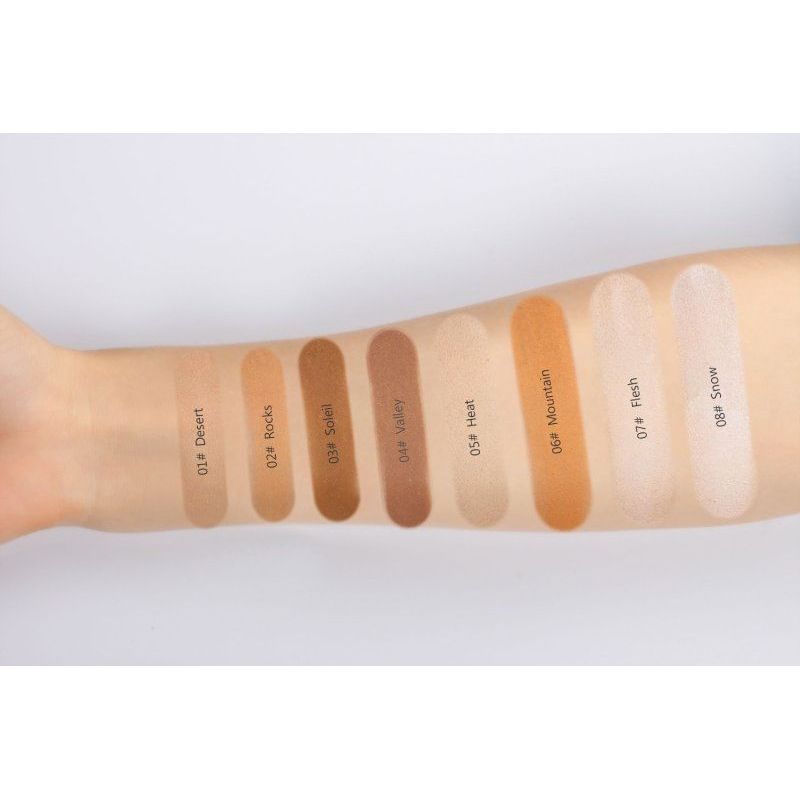 Pudaier - Crystal Bronzing Multi-Purpose Loose Powder - 8 Colors