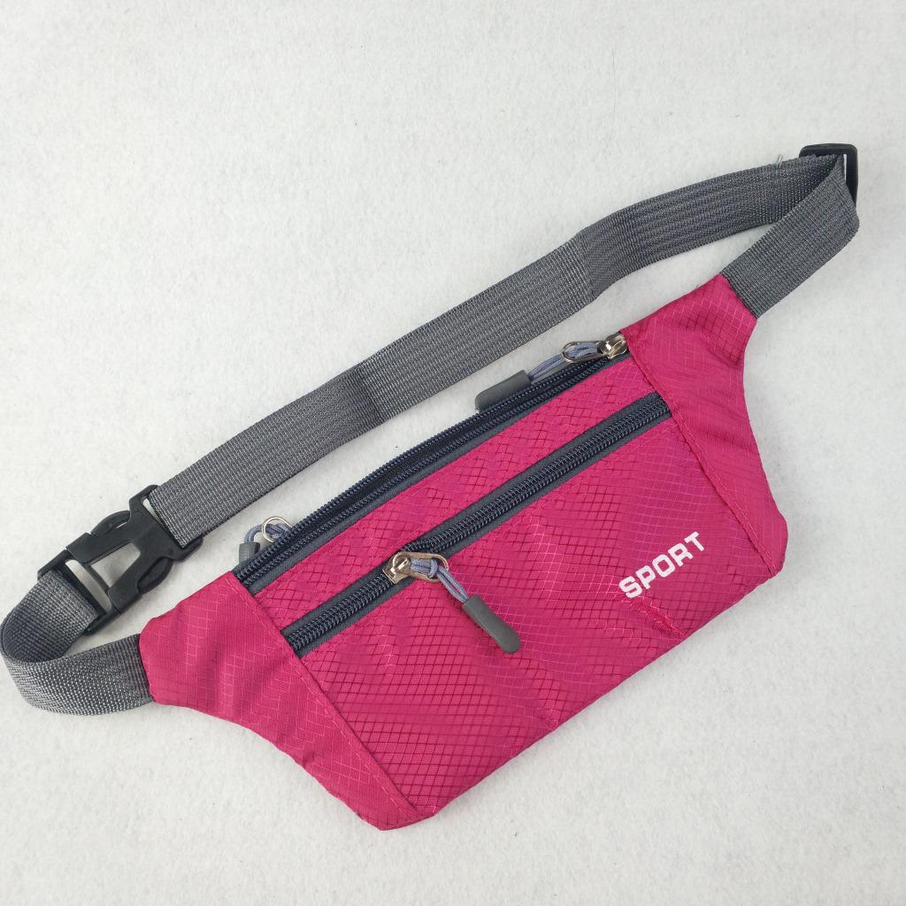 

Многофункциональная тонкая поясная сумка для бега - Доступно 8 цветов розы красного