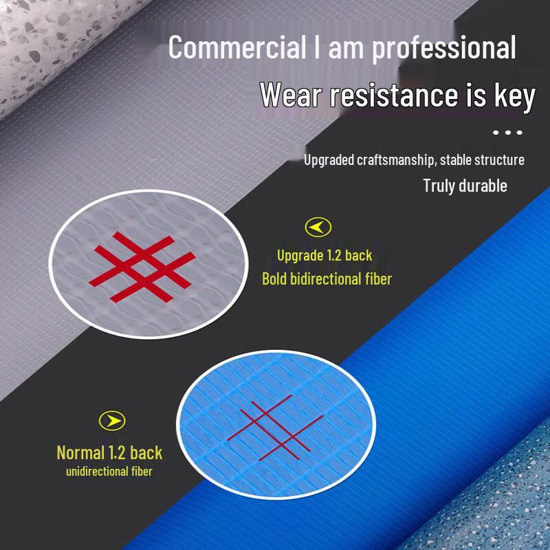 HANDUNYOU Self-Adhesive PVC Commercial Flooring