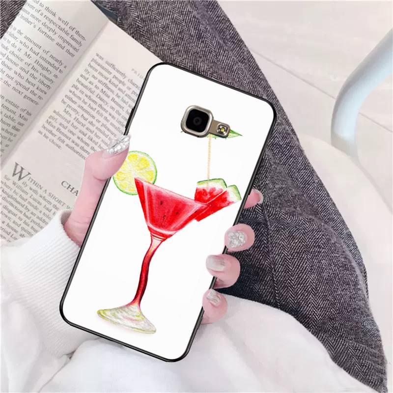 Trinken Abbildung Telefon Fall Für Samsung Galaxy A51 A50 A71 A21s A31 A41 A10 A20 A70 A30 A22 A02s A13 A53 5G Abdeckung Coque