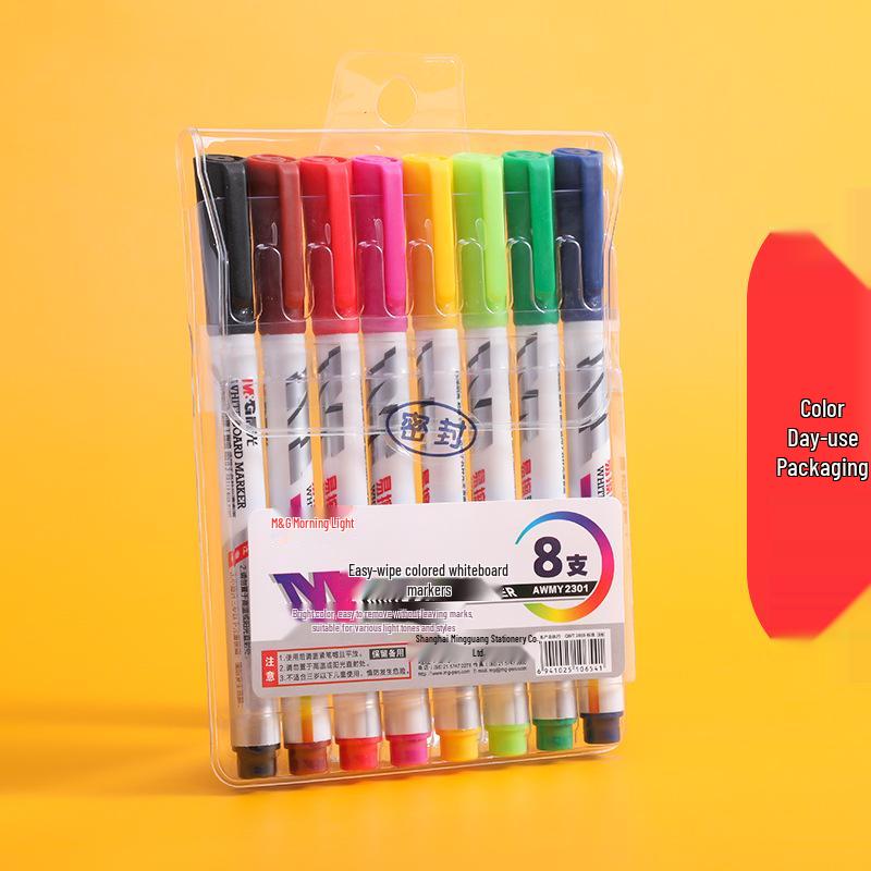 MG Water-Based Erasable Whiteboard Markers Y2301/Y2302 for Teachers