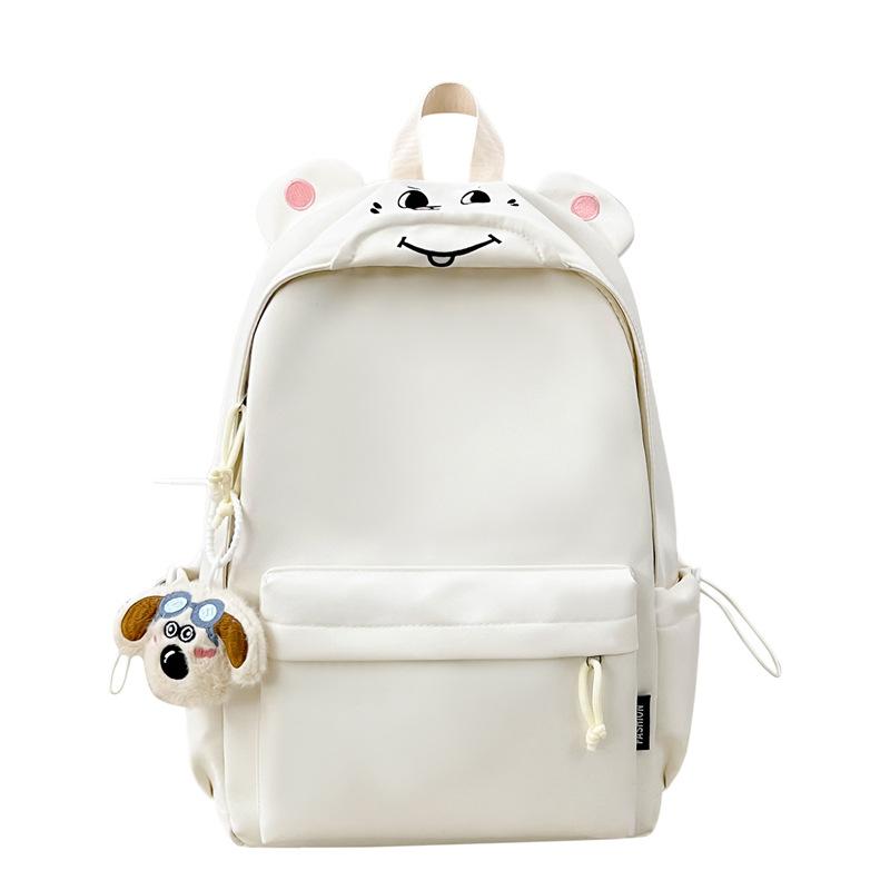 Schoolbag Casual College Student School Bag Female Junior High School Student Simple Versatile Large Capacity Computer Travel Backpack High School