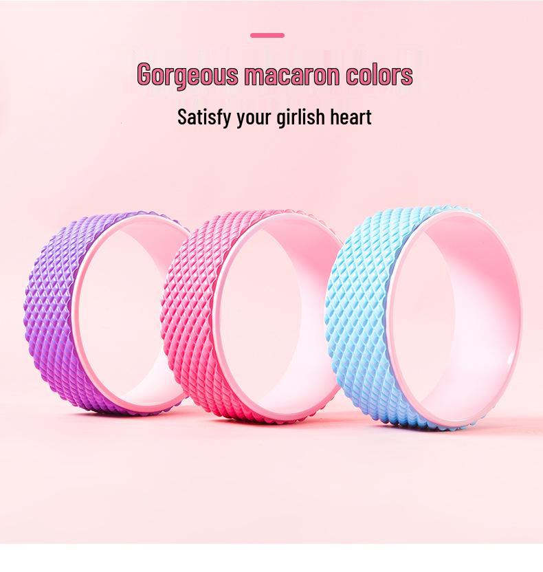 Yoga Wheel for Backbend Assistance and Pilates Fitness Training