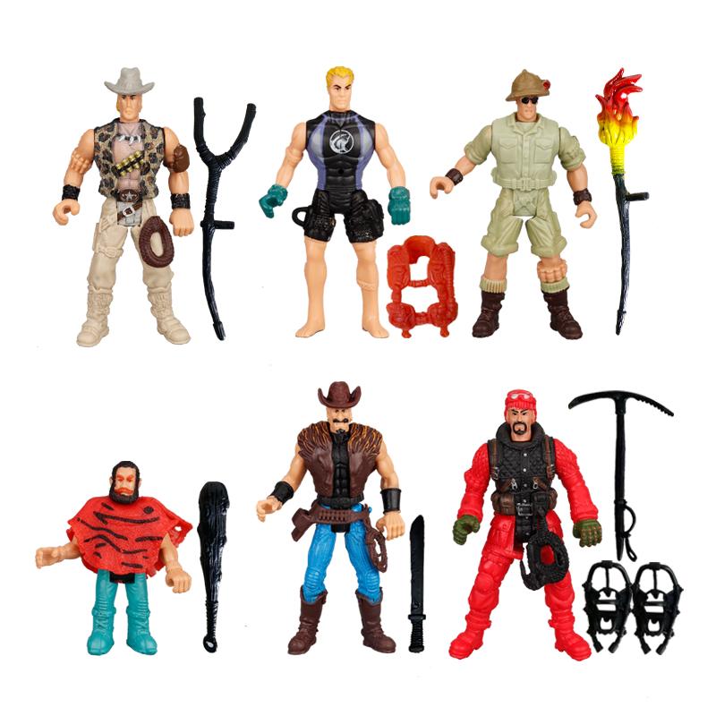 4inch Army Men Special Forces Soldiers Fireman Action Figures Playset Military Modle Toys For Kid Boy Christmas Lovely Gifts