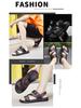 2024 Men's Beach & Home Fashion Sandals: Trendy, Dual-Use Flip-Flops