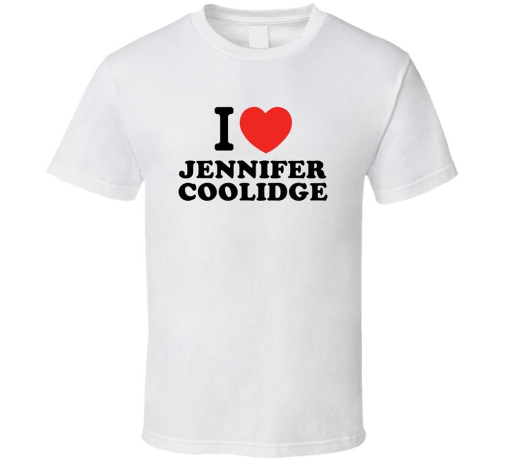 I Heart Jennifer Coolidge Action Movie Star Actor Fan T Shirt