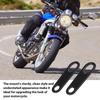 Rear Turn Signals Brackets 2pcs Motorcycle Modified Turn Signal Light Indicator Mount Easy Installation Metal Rear Turn Signal