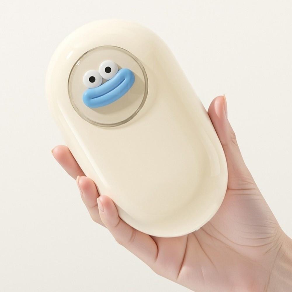 Cartoon Soap Box Oval Soap Storage Tray Portable Soap Dish  Outdoor