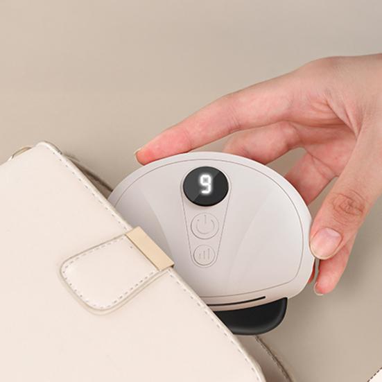 Electric Facial Massager Digital Display Compact Face Massager with Heat Portable Rechargeable Anti-Aging and Vibration