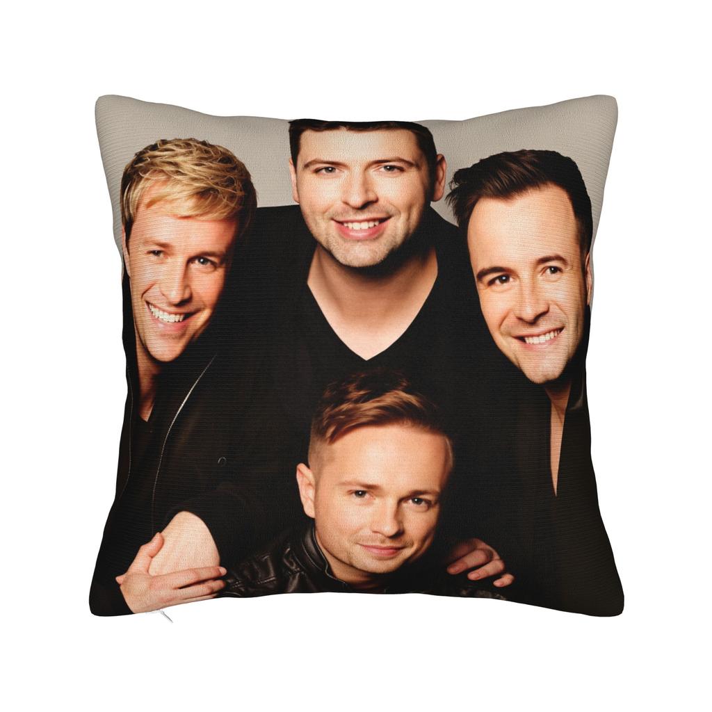 Westlife Boys Pillowcases Cute Funny Pillow Case For Sofa Couch Bed Living Room Comfy Pillow Cover