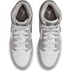 Air Jordan 1 Mid SE GS Patent Cool Grey Kids Sneakers White Medium-Grey HF3193-100
