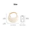 JW PEI Orla Weave Damen-Handtasche - Weiß