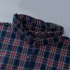 Checkered Pattern Detachable Collar Soft Polyester Fabric Decorative Lapel Collar For All Day Wear Women Accessories