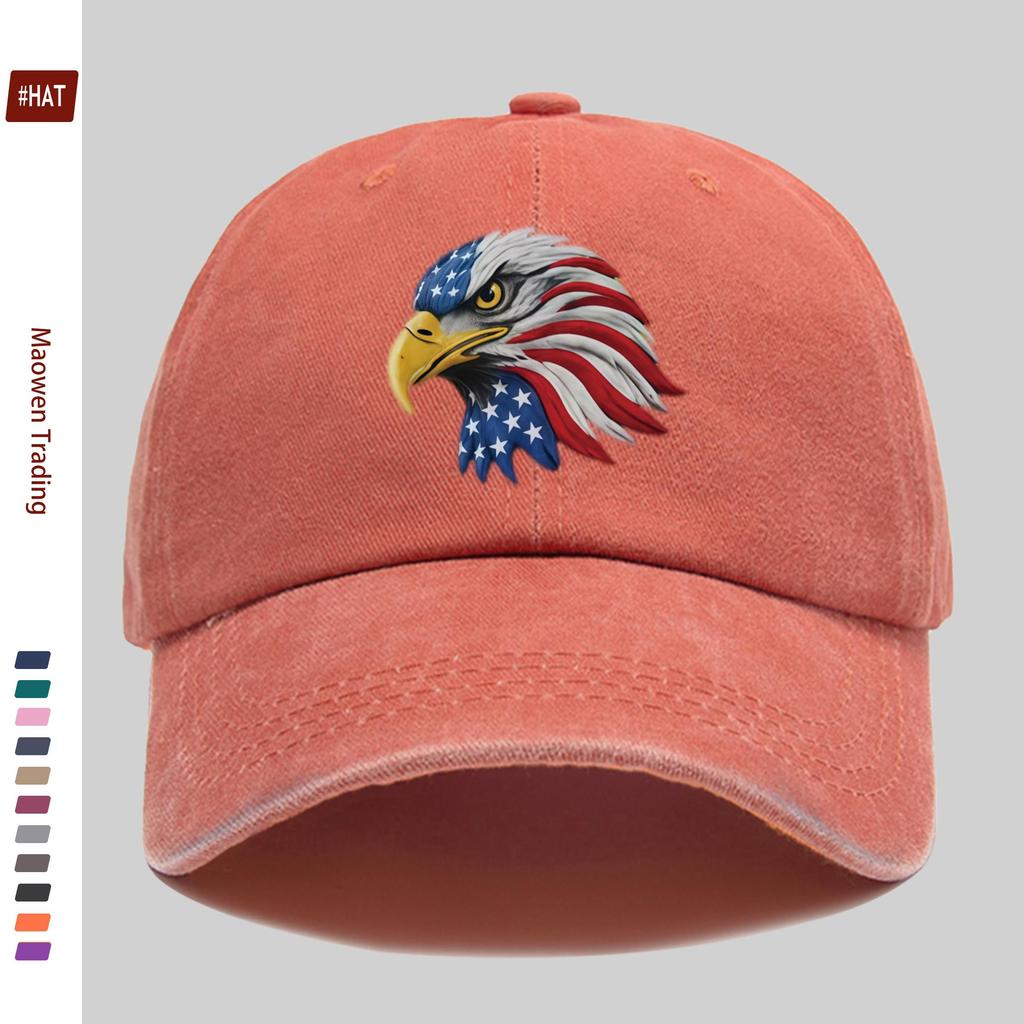 Pc American Founding Th Anniversary Commemorative Eagle And Stars And Stripes Printed Baseball Cap Independence Day Celebra