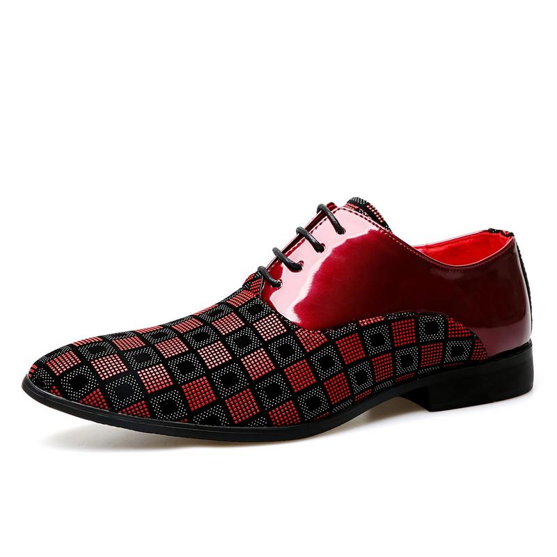 Fashion Black Mens Dress Shoes Style Luxury Formal Shoes For Men Oxfords Shoes Designer Casual Business Leather Shoes Men Zapatos Hombre
