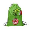 Christmas Double Sided Print New Year Gift Bag Drawstring Pocket Christmas Backpack