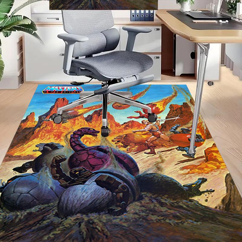 Masters Universe Adventure Carpet For Playroom Bedroom Living Room Sofa Home Decorkids Game Area Rug Nonslip Floor Mat