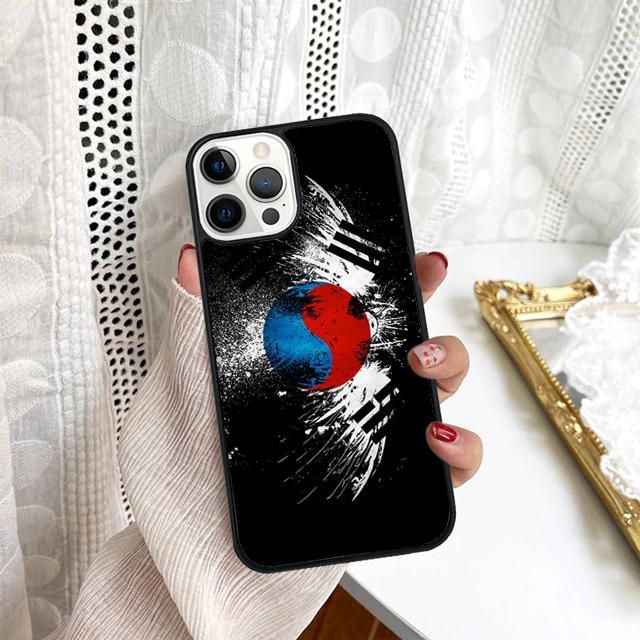 South Korea Flag Phone Case For Samsung Galaxy S10 S22 S23 S24 Note 10 20 Lite S20 Plus S21 Ultra Back Cover
