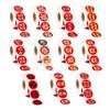 Happy Chinese New Year Stickers Roll Adhesive Gift Labels Holiday Party Supplies