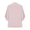 Autumn/Winter 2025 European & American Ruffle Edge Petal Sleeve Loose V-Neck Chiffon Top